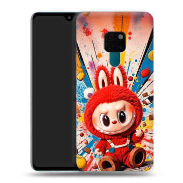 Силиконовый чехол на Huawei Mate 20 с принтом Labubu Лабубу