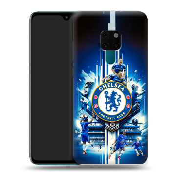 Силиконовый чехол на Huawei Mate 20 с принтом Chelsea Челси