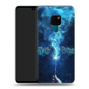 Силиконовый чехол на Huawei Mate 20 с принтом Harry Potter Гарри Поттер