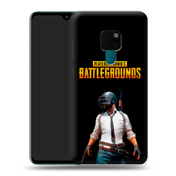 Силиконовый чехол на Huawei Mate 20 с принтом PUGB ПАГБ