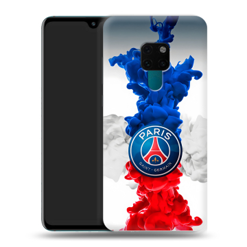 Силиконовый чехол на Huawei Mate 20 с принтом PSG ПСЖ