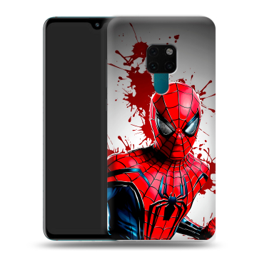 Силиконовый чехол на Huawei Mate 20 с принтом Spiderman Человек паук
