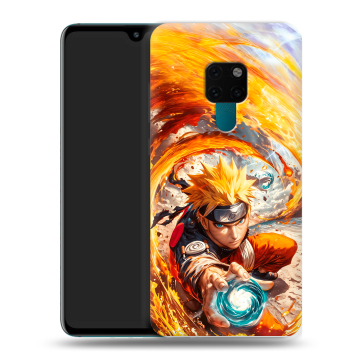 Силиконовый чехол на Huawei Mate 20 с принтом Аниме Наруто Naruto