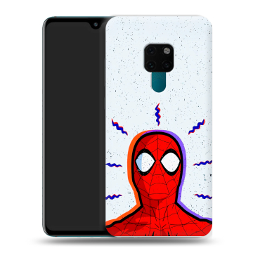Силиконовый чехол на Huawei Mate 20 с принтом Spiderman Человек паук
