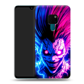Силиконовый чехол на Huawei Mate 20 с принтом Death note Тетрадь смерти