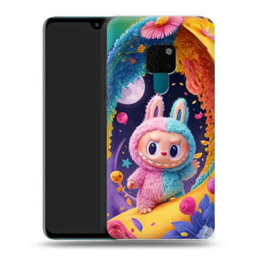 Силиконовый чехол на Huawei Mate 20 с принтом Labubu Лабубу