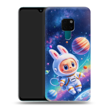 Силиконовый чехол на Huawei Mate 20 с принтом Labubu Лабубу