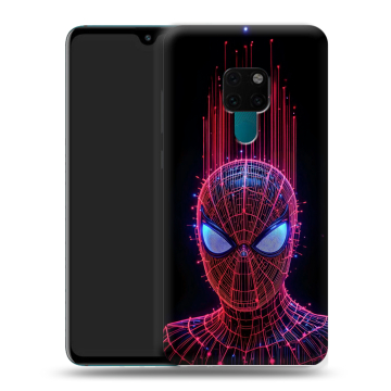 Силиконовый чехол на Huawei Mate 20 с принтом Spiderman Человек паук
