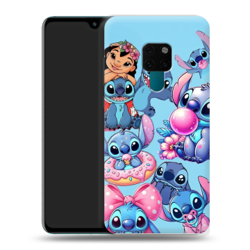 Силиконовый чехол на Huawei Mate 20 с принтом Лило и Стич