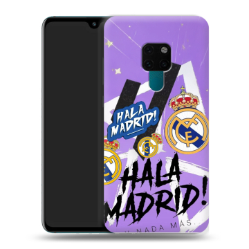 Силиконовый чехол на Huawei Mate 20 с принтом Real Madrid Реал Мадрид