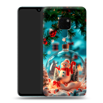 Силиконовый чехол на Huawei Mate 20 с принтом Новый год Силиконовый чехол на Huawei Mate 20 с принтом Новый год