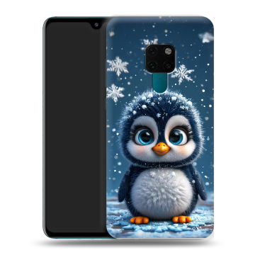 Силиконовый чехол на Huawei Mate 20 с принтом Новый год Силиконовый чехол на Huawei Mate 20 с принтом Новый год