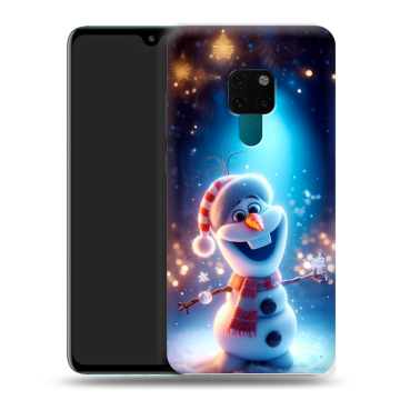 Силиконовый чехол на Huawei Mate 20 с принтом Новый год Силиконовый чехол на Huawei Mate 20 с принтом Новый год