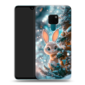 Силиконовый чехол на Huawei Mate 20 с принтом Новый год Силиконовый чехол на Huawei Mate 20 с принтом Новый год