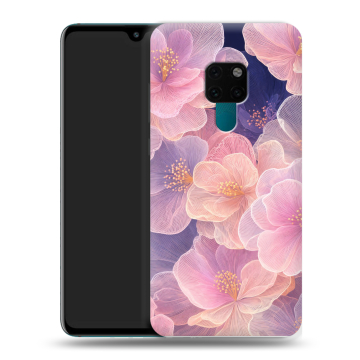Силиконовый чехол на Huawei Mate 20 с принтом женский Силиконовый чехол на Huawei Mate 20 с принтом женский
