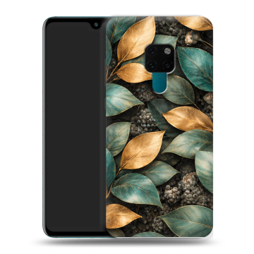 Силиконовый чехол на Huawei Mate 20 с принтом женский