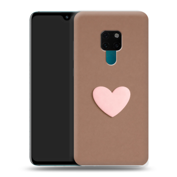 Силиконовый чехол на Huawei Mate 20 с принтом женский