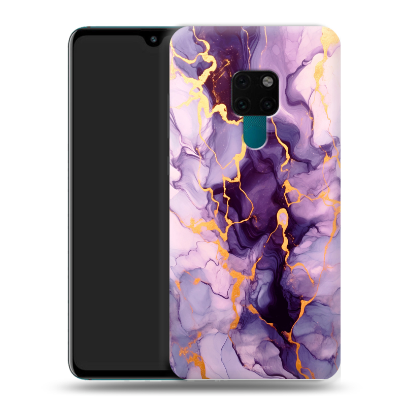Силиконовый чехол на Huawei Mate 20 с принтом Мрамор Силиконовый чехол на Huawei Mate 20 с принтом Мрамор