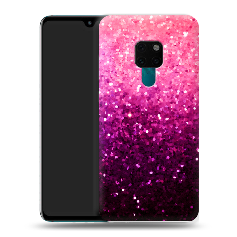 Пластиковый чехол на Huawei Mate 20 с принтом Блестки Пластиковый чехол на Huawei Mate 20 с принтом Блестки