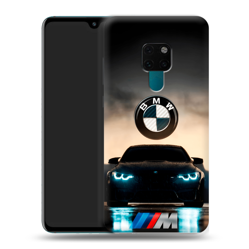 Силиконовый чехол на Huawei Mate 20 с принтом БМВ BMW Силиконовый чехол на Huawei Mate 20 с принтом БМВ BMW