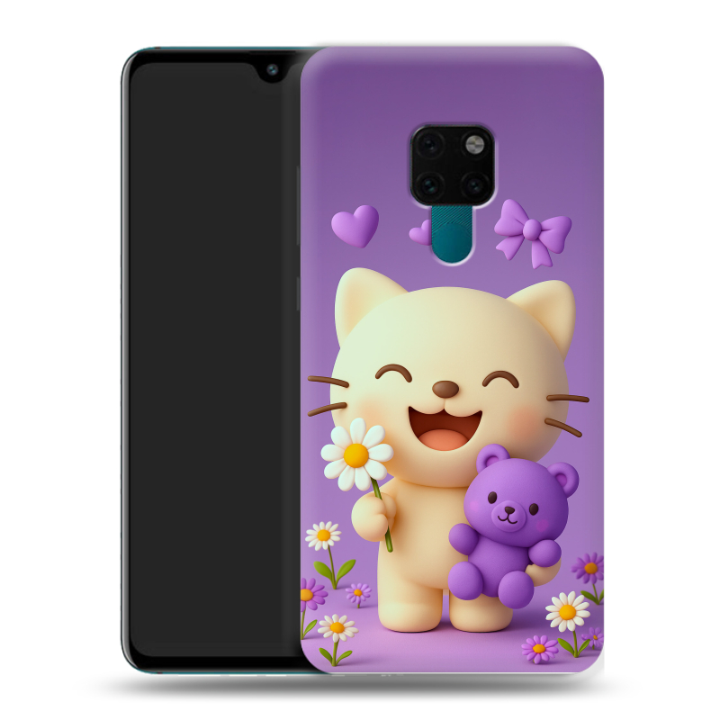 Пластиковый чехол на Huawei Mate 20 с принтом для девочек Пластиковый чехол на Huawei Mate 20 с принтом для девочек