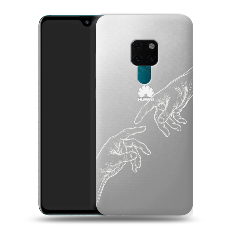 Силиконовый чехол на Huawei Mate 20 с принтом Сотворение мира Силиконовый чехол на Huawei Mate 20 с принтом Сотворение мира