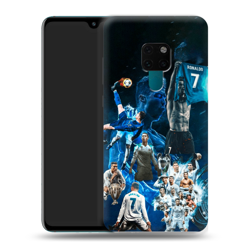 Силиконовый чехол на Huawei Mate 20 с принтом Реал Роналдо Силиконовый чехол на Huawei Mate 20 с принтом Реал Роналдо