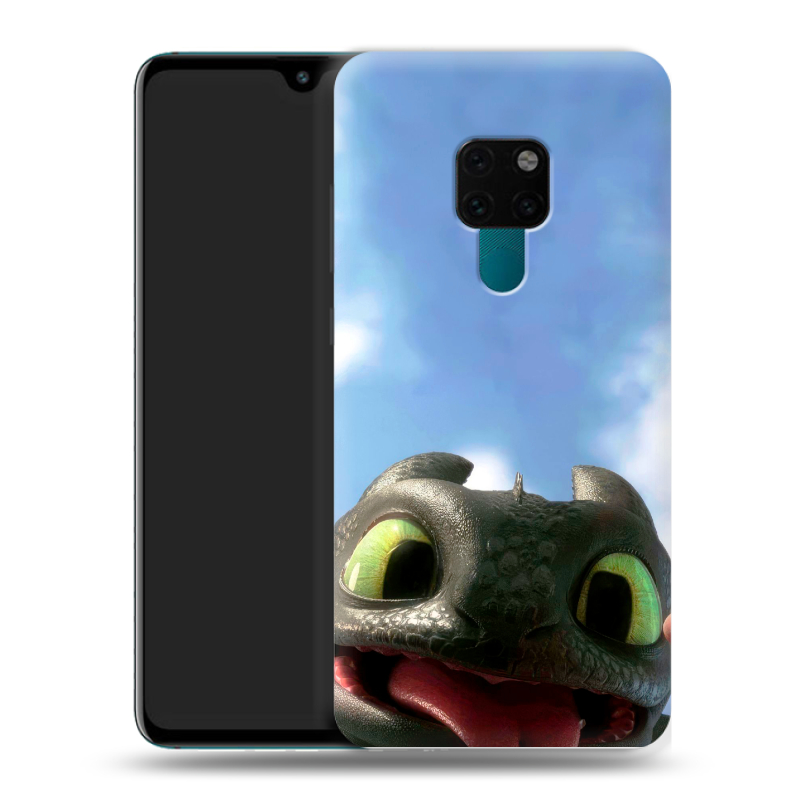 Силиконовый чехол на Huawei Mate 20 с принтом Как приручить дракона Силиконовый чехол на Huawei Mate 20 с принтом Как приручить дракона