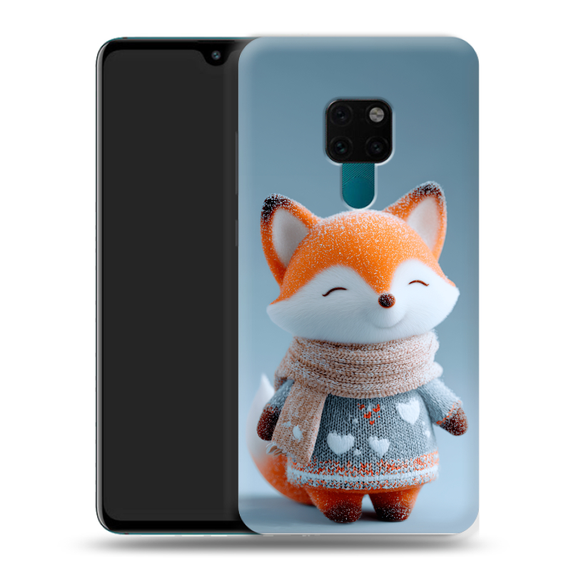 Пластиковый чехол на Huawei Mate 20 с принтом Лиса Пластиковый чехол на Huawei Mate 20 с принтом Лиса