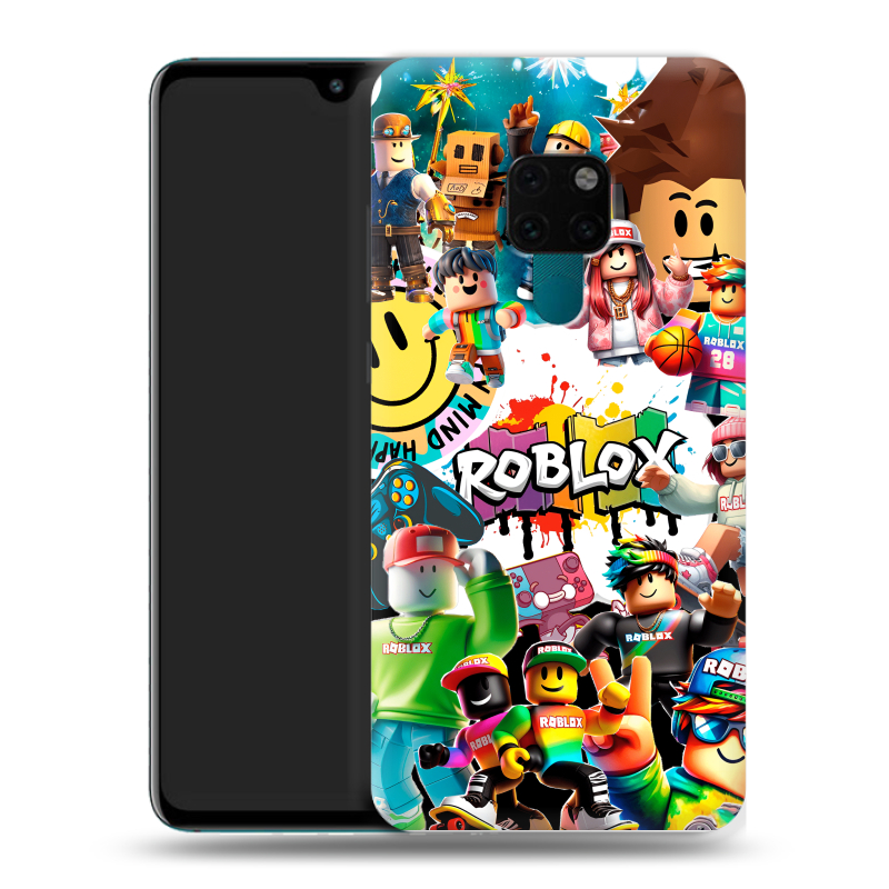 Силиконовый чехол на Huawei Mate 20 с принтом Roblox Роблокс Силиконовый чехол на Huawei Mate 20 с принтом Roblox Роблокс