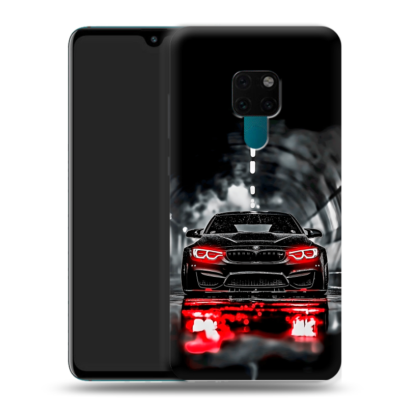 Силиконовый чехол на Huawei Mate 20 с принтом BMW БМВ Силиконовый чехол на Huawei Mate 20 с принтом BMW БМВ