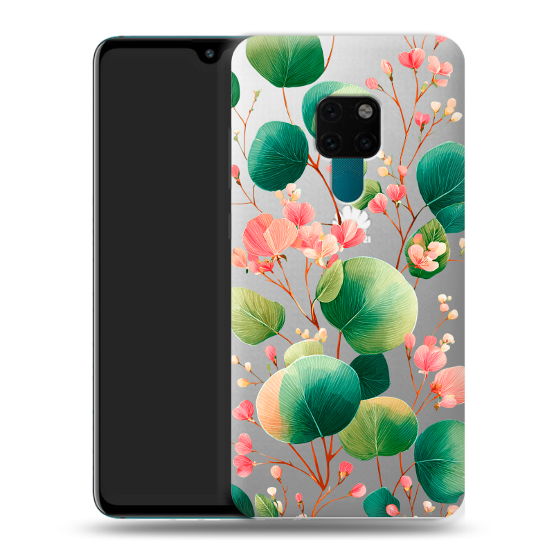 Силиконовый чехол на Huawei Mate 20 с принтом женский Силиконовый чехол на Huawei Mate 20 с принтом женский