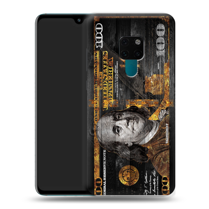 Пластиковый чехол на Huawei Mate 20 с принтом Доллар деньги Пластиковый чехол на Huawei Mate 20 с принтом Доллар деньги