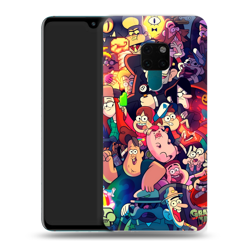 Пластиковый чехол на Huawei Mate 20 с принтом Gravity Falls Гравити Фолз Пластиковый чехол на Huawei Mate 20 с принтом Gravity Falls Гравити Фолз