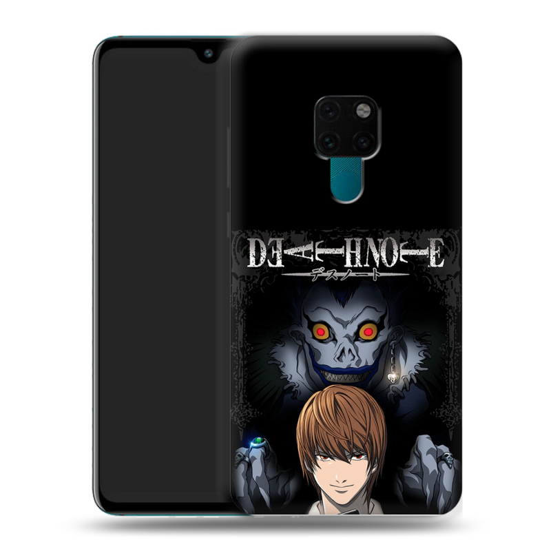 Пластиковый чехол на Huawei Mate 20 с принтом Death note Тетрадь смерти Пластиковый чехол на Huawei Mate 20 с принтом Death note Тетрадь смерти