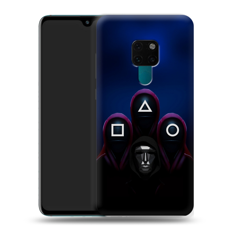 Силиконовый чехол на Huawei Mate 20 с принтом Игра Кальмара Силиконовый чехол на Huawei Mate 20 с принтом Игра Кальмара