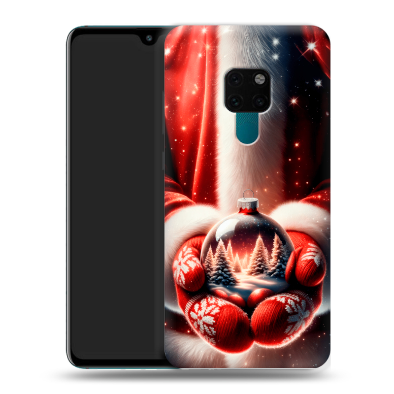 Силиконовый чехол на Huawei Mate 20 с принтом Новый год Силиконовый чехол на Huawei Mate 20 с принтом Новый год