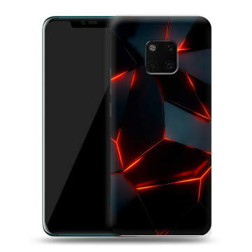 Пластиковый чехол на Huawei Mate 20 Pro с принтом Яркие абстракции