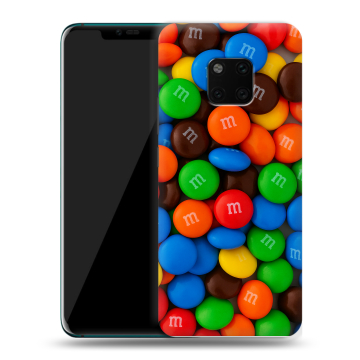 Пластиковый чехол на Huawei Mate 20 Pro с принтом Конфеты