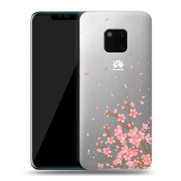 Пластиковый чехол на Huawei Mate 20 Pro с принтом Ветка сакуры Пластиковый чехол на Huawei Mate 20 Pro с принтом Ветка сакуры