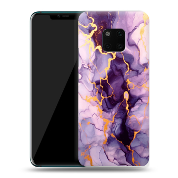 Пластиковый чехол на Huawei Mate 20 Pro с принтом Мрамор