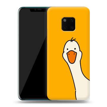 Пластиковый чехол на Huawei Mate 20 Pro с принтом Утка