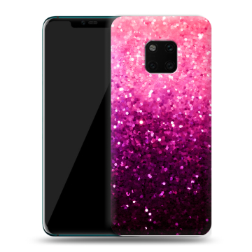Пластиковый чехол на Huawei Mate 20 Pro с принтом Блестки