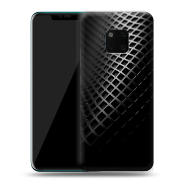 Пластиковый чехол на Huawei Mate 20 Pro с принтом Текстура металла Пластиковый чехол на Huawei Mate 20 Pro с принтом Текстура металла