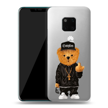 Пластиковый чехол на Huawei Mate 20 Pro с принтом Плюшевый медведь Пластиковый чехол на Huawei Mate 20 Pro с принтом Плюшевый медведь