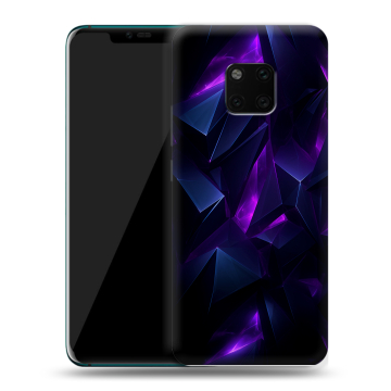Пластиковый чехол на Huawei Mate 20 Pro с принтом Абстракиция Пластиковый чехол на Huawei Mate 20 Pro с принтом Абстракиция