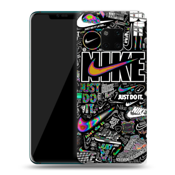 Пластиковый чехол на Huawei Mate 20 Pro с принтом Найк