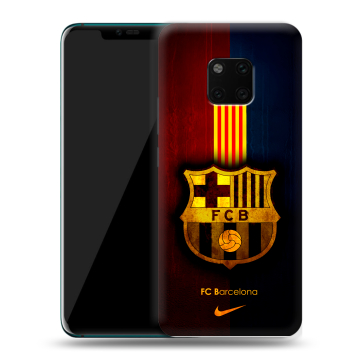 Пластиковый чехол на Huawei Mate 20 Pro с принтом Барселона Barcelona Пластиковый чехол на Huawei Mate 20 Pro с принтом Барселона Barcelona
