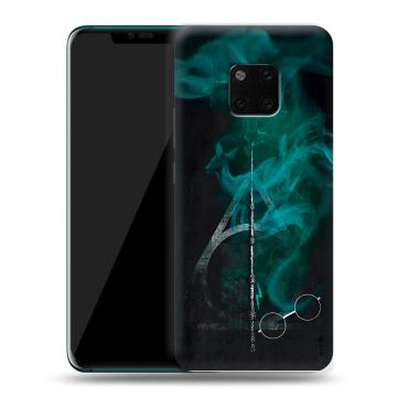 Пластиковый чехол на Huawei Mate 20 Pro с принтом Гарри Поттер Harry Potter