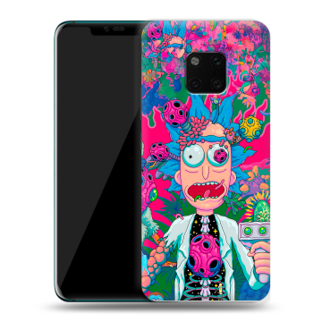 Пластиковый чехол на Huawei Mate 20 Pro с принтом Рик и Морти Rick Morty Пластиковый чехол на Huawei Mate 20 Pro с принтом Рик и Морти Rick Morty